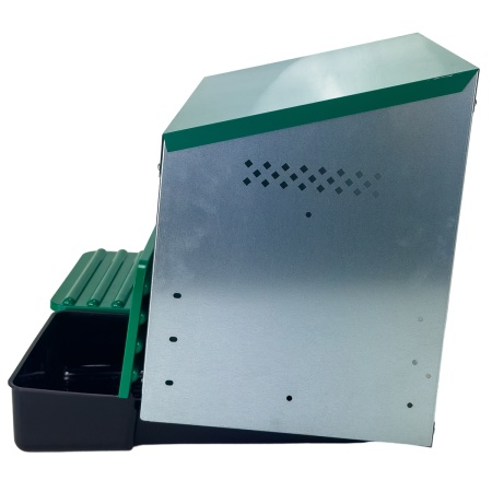 Гнездо для кур несушек HobbyFarm 2 секции наружное крепление с яйцесборником