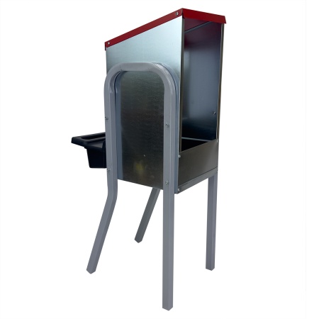 Гнездо для кур несушек 1 секция, на ножках, с яйцесборником