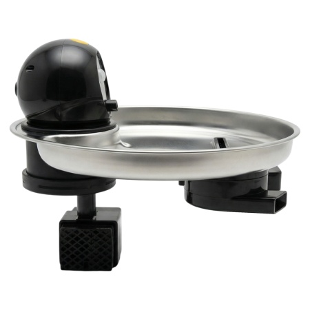 Автопоилка фонтан Petzengo PHW3 2.5 л, с датчиком движения, сталь, для кошек и собак