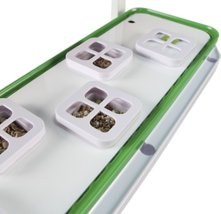 Гидропонная установка HobbyFarm DQ62005, домашний умный смарт сад, 5 ячеек с фитолампой