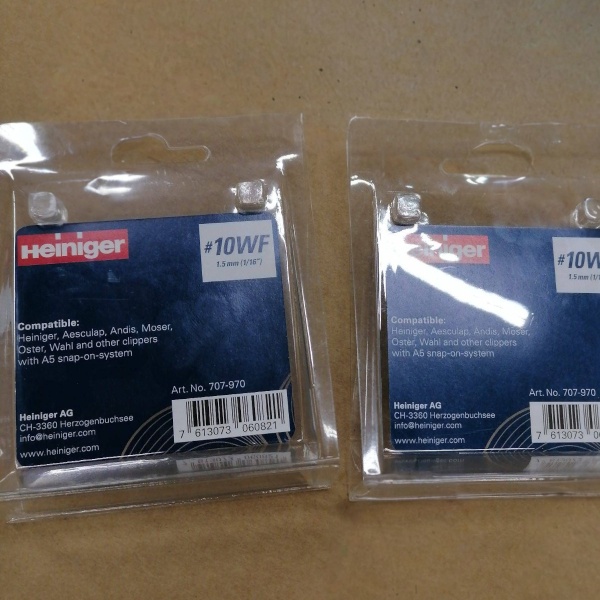 Ножевой блок стандарт А5 Heiniger 10WF/1.5 мм широкий