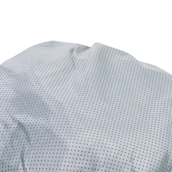 Лежак подушка Pet Choice для собак и кошек, круглый 56х56х15 см, меховой, серый