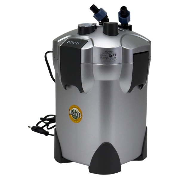 Фильтр внешний Boyu EFU-15 с УФ стерилизацией для аквариума 60-120 л канистровый 350 л/ч
