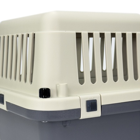 Переноска Safari Range 60х40х40 см для кошек и собак Pet Choice с металлической верхней решеткой