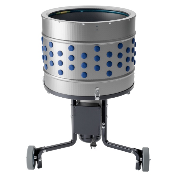 Перосъёмная машина HobbyFarm EU PRO C для уток и гусей с подводом воды, 50 см