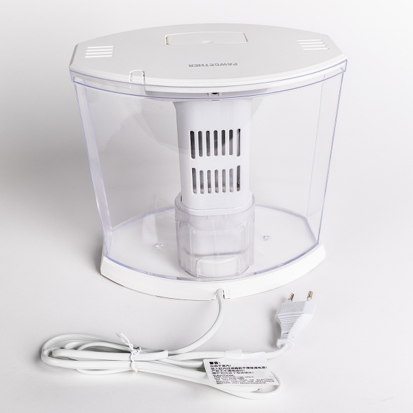 Аквариум Pawgether WF-1 панорамный 3,3 л, настольный с фильтром и светильником