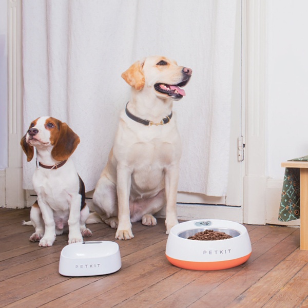 Миска-весы Petkit FRESH Metal 1700 мл для собак, оранжевая