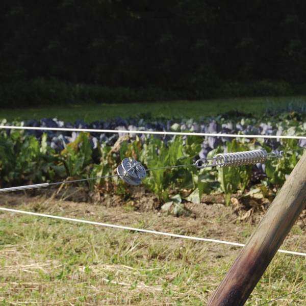 Натяжитель катушечный для проводов и тросов круглый