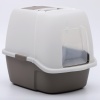 Туалет-домик для кошек Solitude Range 51х38х43 см, темно-серый