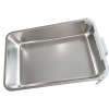 Туалет-домик с выдвижным лотком для кошек Petzengo PS-1Lg 63х44х40 см, нержавеющая сталь