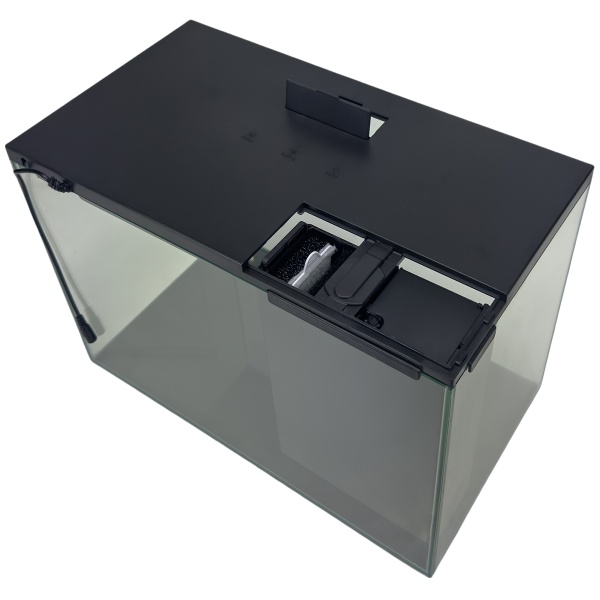 Аквариум Pawgether GR1S 14 л, WI-FI, с фильтром и LED-лампой, черный​