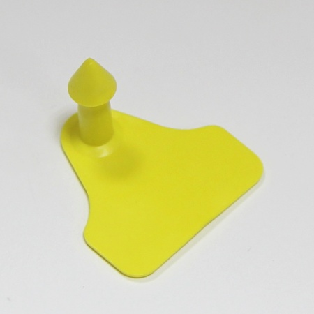 Бирка ушная Beltag Midi "папа" желтая 50 шт.