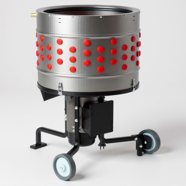 Перосъёмная машина HobbyFarm EU PRO B для кур и бройлеров с подводом воды, 50 см