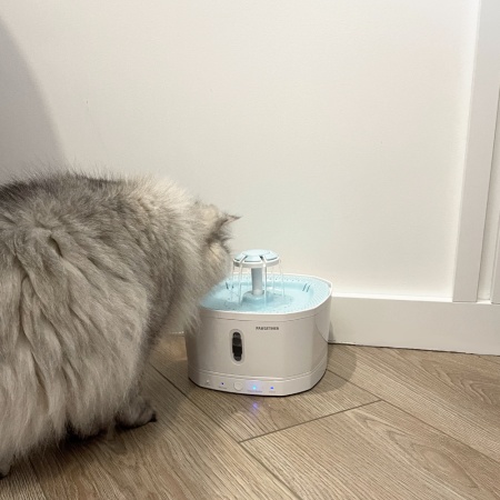 Автопоилка фонтан для собак и кошек Pawgether DRIP1 с датчиком движения, 1.3 л