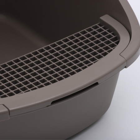 Туалет-домик для кошек Solitude Range 51х38х43 см, темно-серый