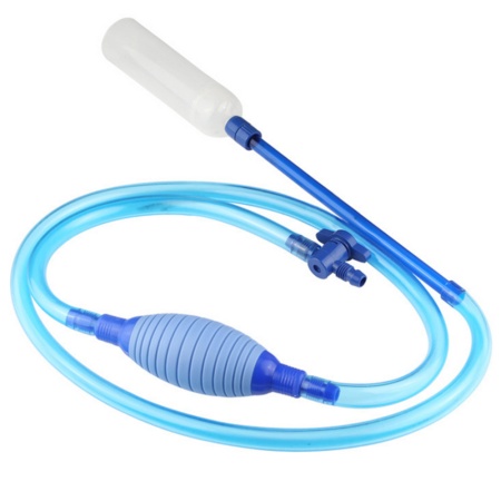 Сифон для аквариума Boyu BY-28 с насадкой и грушей, Ø50 мм