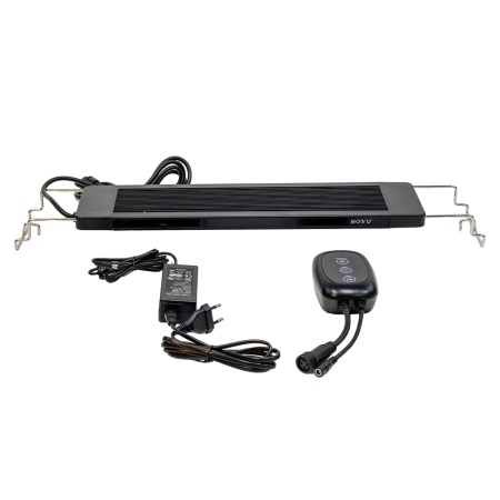 Светильник LED Boyu ZN-50 40Вт ультратонкий для аквариума c Wi-Fi, таймером, черный