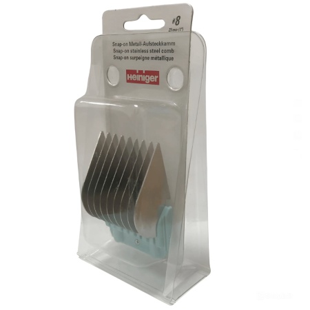 Насадка Heiniger 1“ 25 мм Snap-on на ножевой блок стандарт A5, голубая