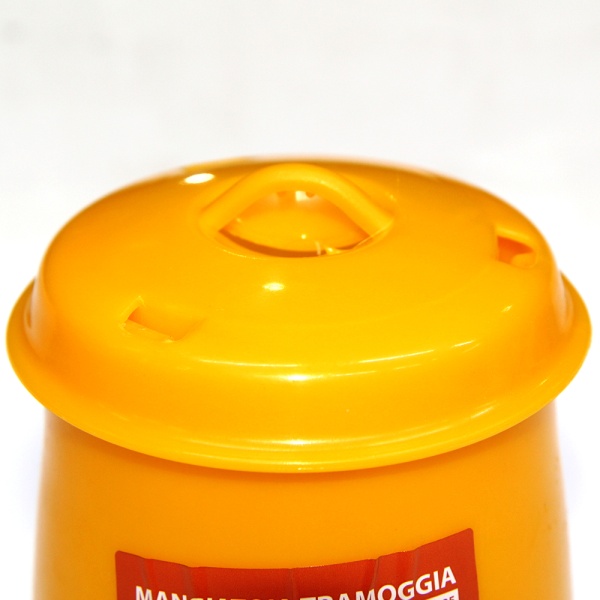 Кормушка бункерная 1,5 кг пластик с разделительной решеткой для цыплят