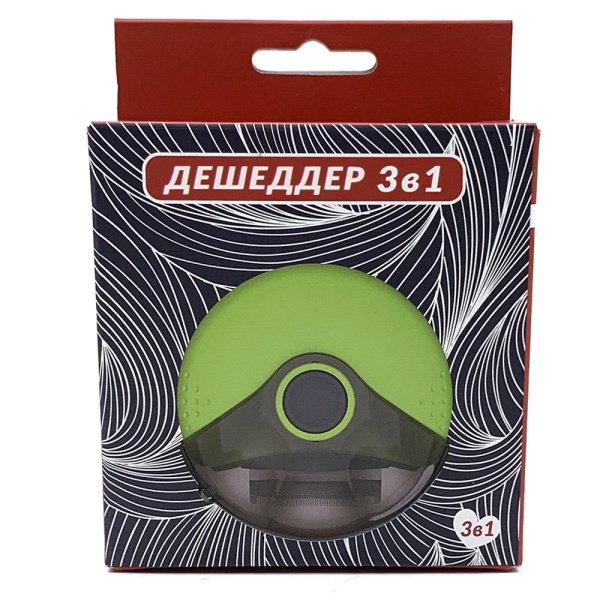 Вращающийся гребень для домашних животных 3 в 1 дешеддер, колтунорез и расческа