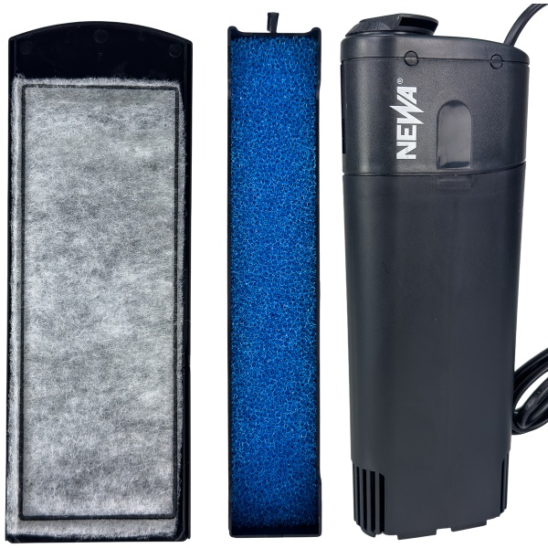 Аквариум Newa Mirabello MIR 40 LED, 40 л, с фильтром, нагревателем и освещением рассвет-закат, белый NEW VERSION