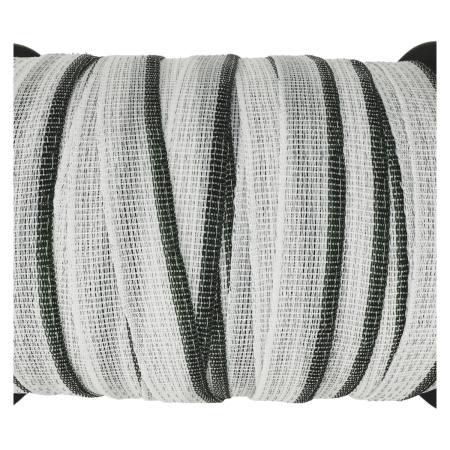 Лента для электропастуха FarmGuard зелено-белая 24 мм / 200 м