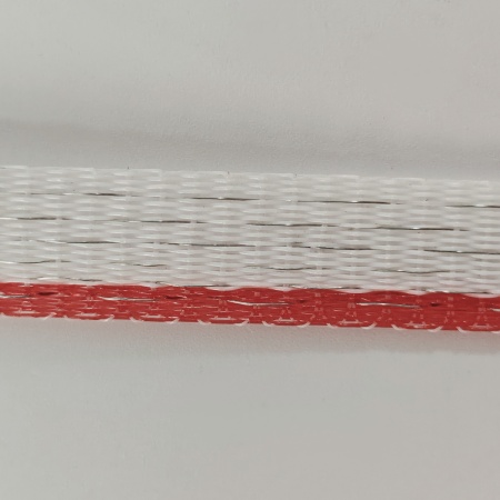 Лента для электропастуха FarmGuard красно-белая 13 мм / 200 м