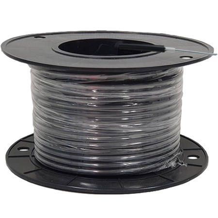 Кабель высоковольтный с двойной изоляцией для электроизгороди, диаметр 6 мм, 25 м