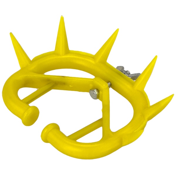 Кольцо против самовыдаивания, 10,5х7,5 см, желтый, комплект 15 шт.
