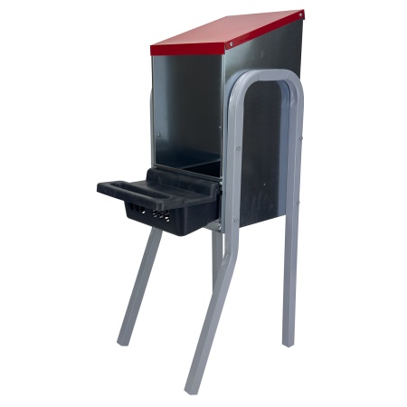 Гнездо для кур несушек 1 секция, на ножках, с яйцесборником