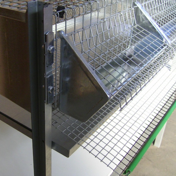 Клетка для перепелок- несушек на 30 голов с яйцесборником 99 см