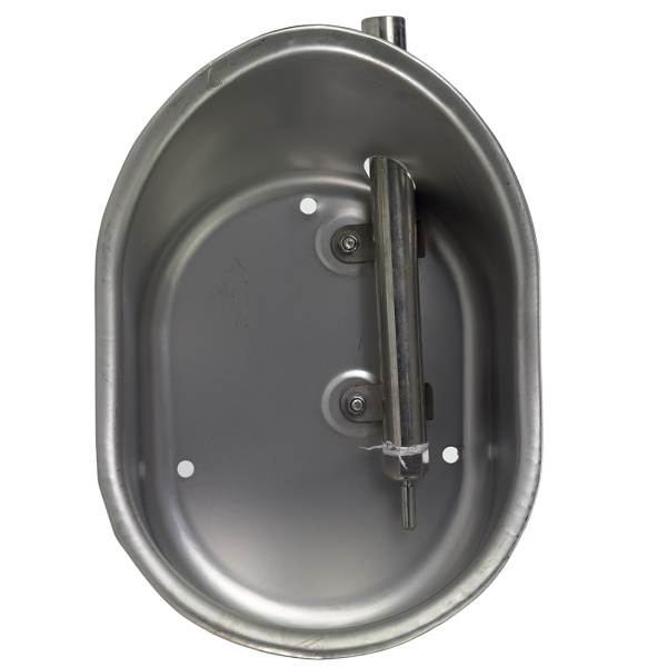 Поилка ниппельная с чашей размер L для откормочных свиней и свиноматок 1/2  внутренняя/верхняя подводка