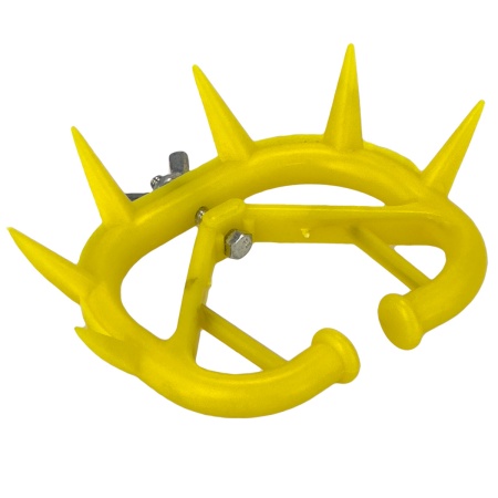 Кольцо против самовыдаивания, 10,5х7,5 см, желтый, комплект 15 шт.