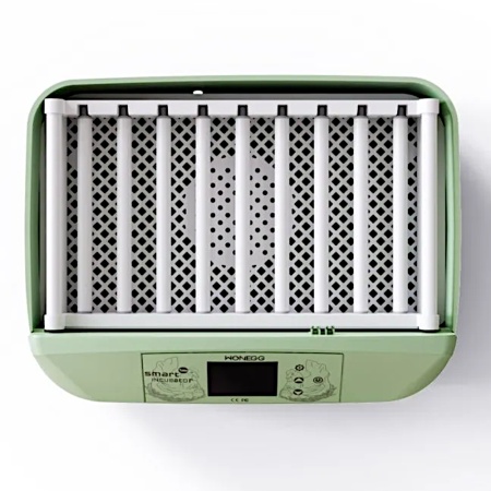 Инкубатор HHD 32 Wonegg автоматический для яиц с роликовым лотком, зеленый, на 32 яйца
