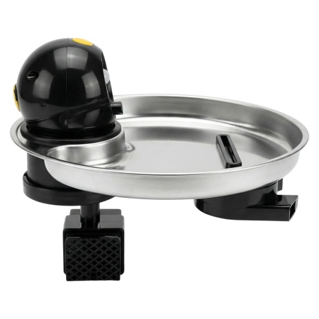 Автопоилка фонтан Petzengo PHW3 2.5 л, с датчиком движения, сталь, для кошек и собак