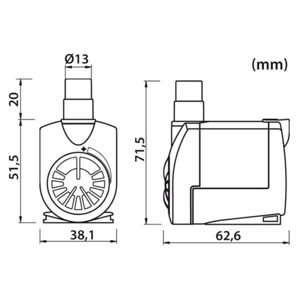 Помпа для фонтана Newa Jet NJ400-P