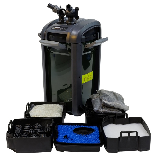 Фильтр внешний Boyu DGN-520 с УФ стерилизацией для аквариума 150-550 л с регулятором канистровый 1610 л/ч