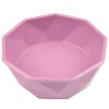 Миска для собак и кошек бамбуковая, 14.4x14.4x5.4 см, 500 мл, фиолетовый