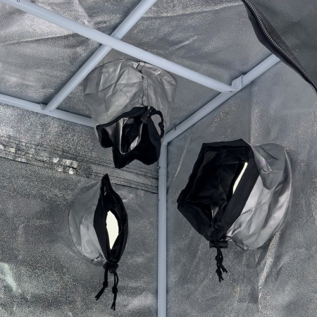 Гроубокс HobbyFarm 80x80x160 см Оксфорд 600D cтальной каркас