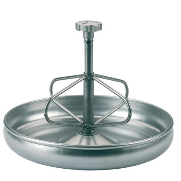 Кормушка-поилка 3 л нержавеющая cталь для поросят