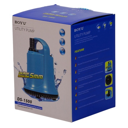 Помпа погружная для аквариума Boyu DS-1500 1500 л/час