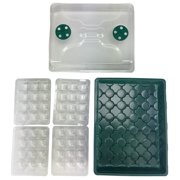 Мини парник HobbyFarm, 48 ячеек, для рассады, 20 шт.