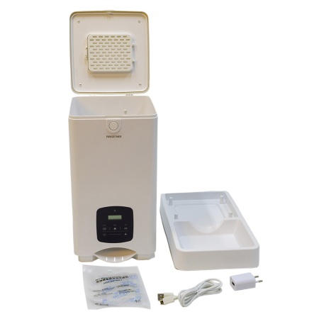 Автоматическая кормушка для кошек и собак Pawgether F100 FRESH 100 5,5 л с таймером