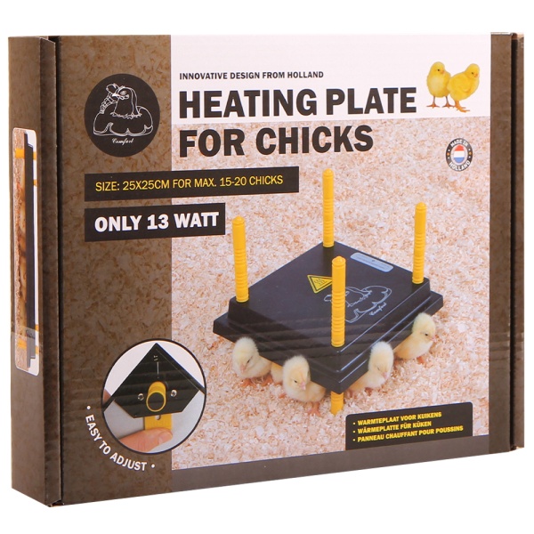 Панель обогревательная Comfort 25х25 см 13 Вт для цыплят