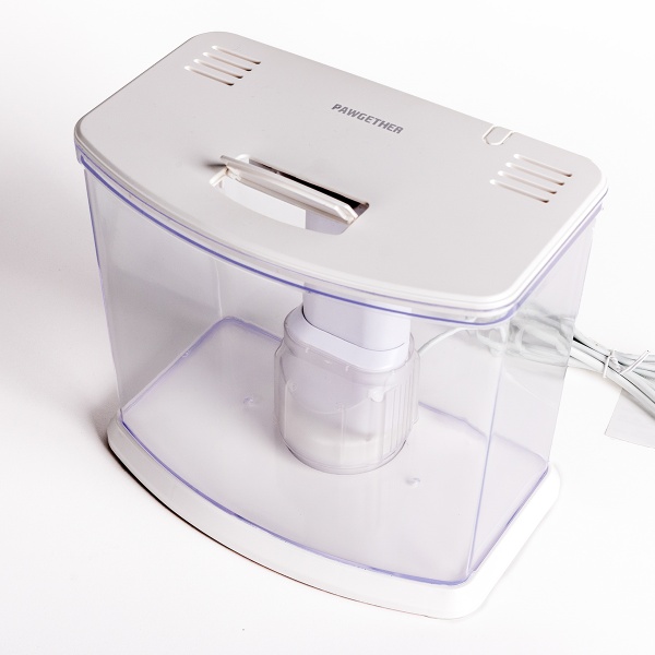 Аквариум Pawgether WF-3 панорамный 3,8 л, настольный с фильтром и светильником