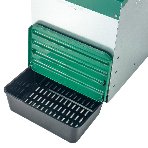 Гнездо для кур несушек HobbyFarm 1 секция наружное крепление с яйцесборником