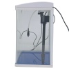 Аквариум Boyu HG-300 панорамный 22 л, LED освещение, дисплей, фильтры, белый​