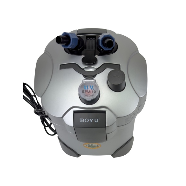 Фильтр внешний Boyu EFU-10 с УФ стерилизацией для аквариума 50-100 л канистровый 300 л/ч