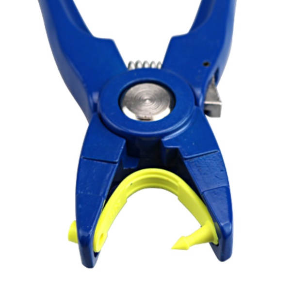 Биркач для установки ушных бирок универсальный, синий