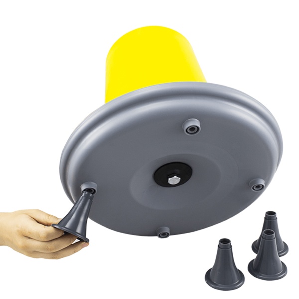 Кормушка бункерная ARCUS 15 кг пластик с разделительной решеткой на ножках